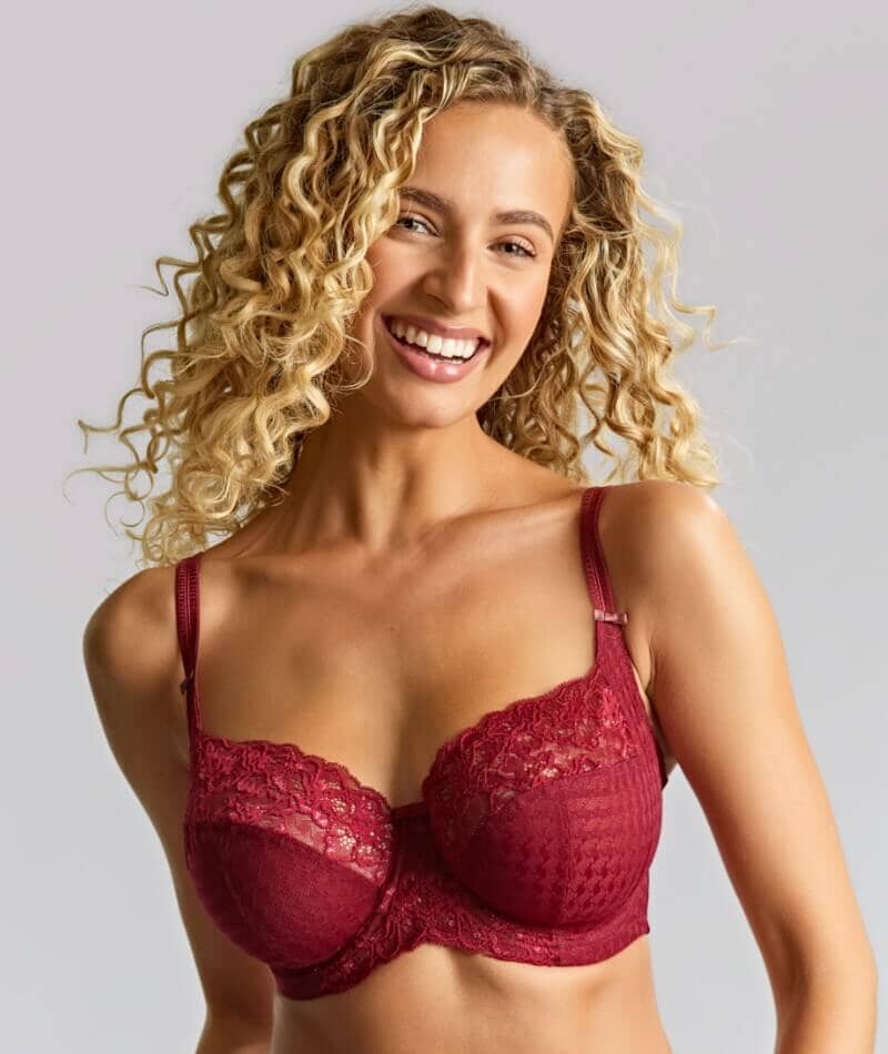 Panache Envy Full Cup Underwire Bra - Sparkling Cherry Bras 