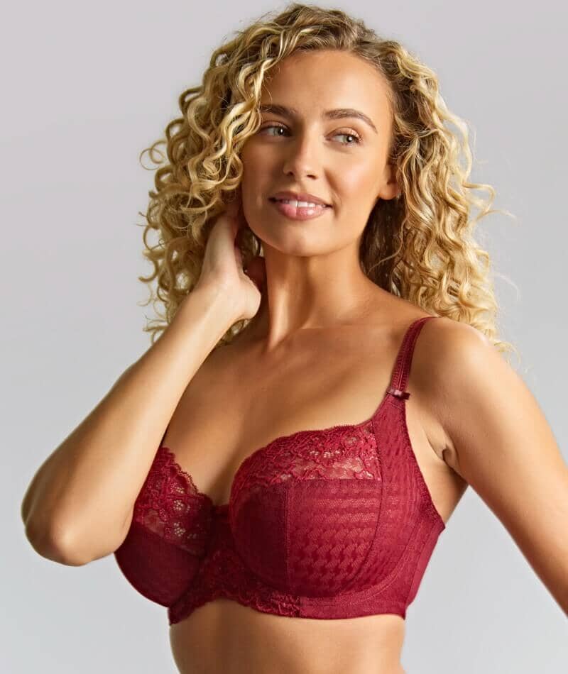 Panache Envy Full Cup Underwire Bra - Sparkling Cherry Bras 