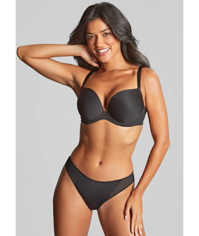 Panache Faith Moulded Plunge Bra - Noir Bras 