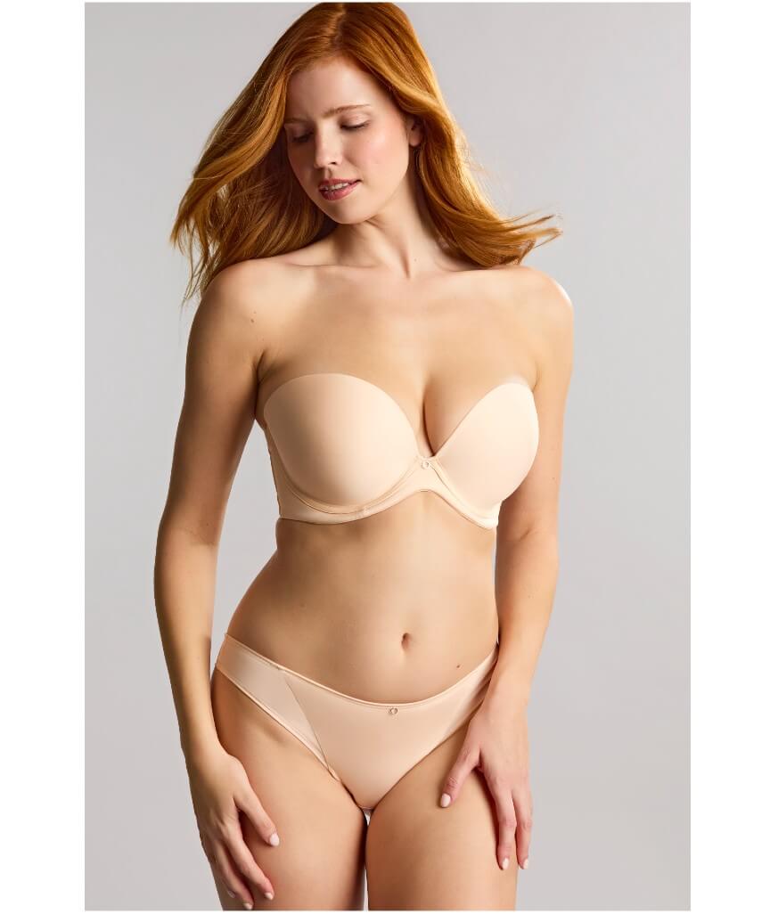Panache Faith Moulded Strapless Bra - Latte
