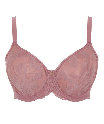 Panache Radiance Moulded Full Cup Underwire Bra - Ash Rose Bra