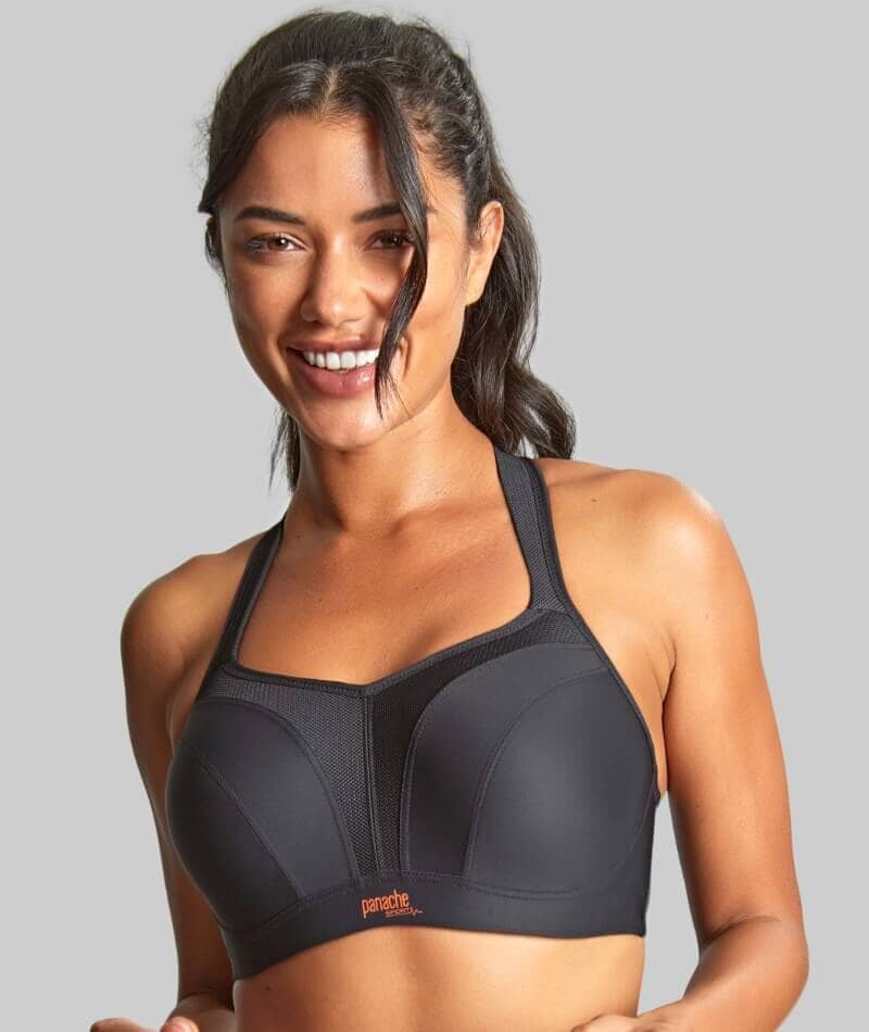 Panache Sport Power Underwired Sports Bra - Black Bras 