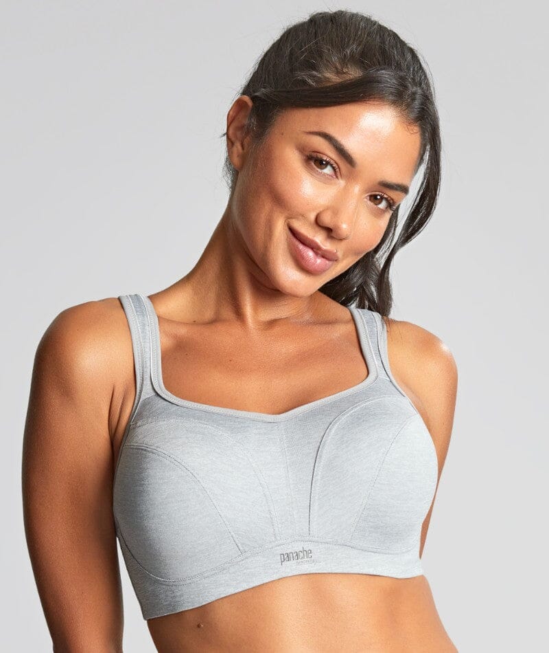 Panache Sport Power Underwired Sports Bra - Grey Marl Bras 