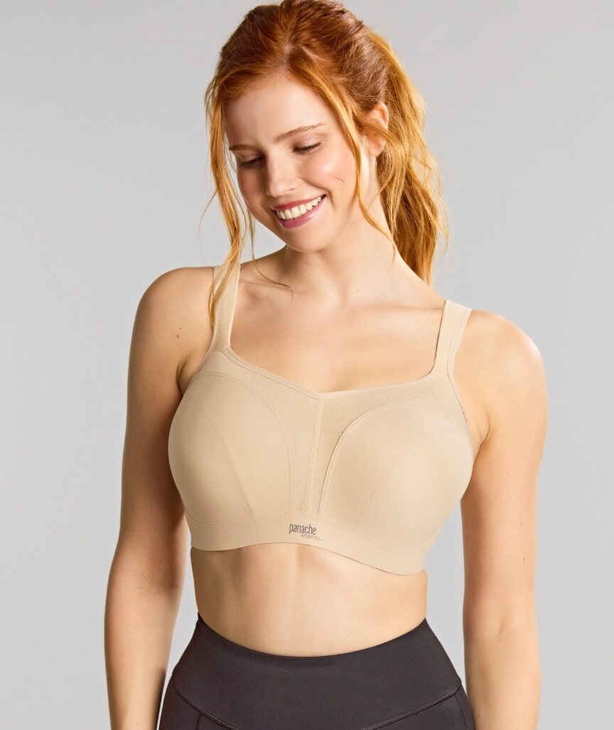 Panache Sport Power Underwired Sports Bra - Latte