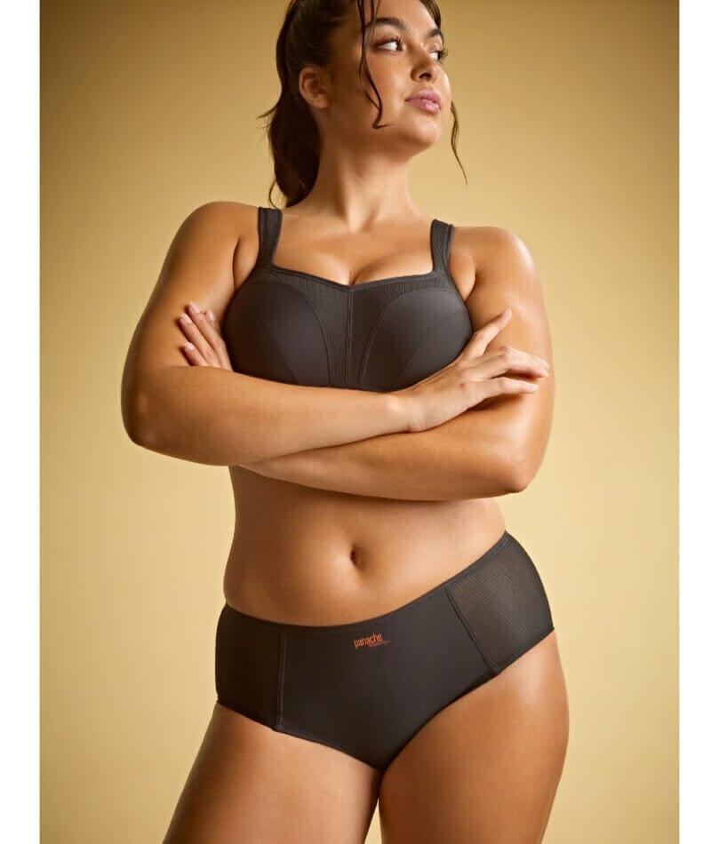 Panache Sport Power Underwired Sports Bra - Black Bras 