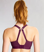 Panache Sport Endurance Ultra Perform Non Padded Underwire Sports Bra - Berry/Chalk