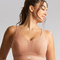 Panache Sport Endurance Ultra Perform Non Padded Underwire Sports Bra -  Dusty Rose