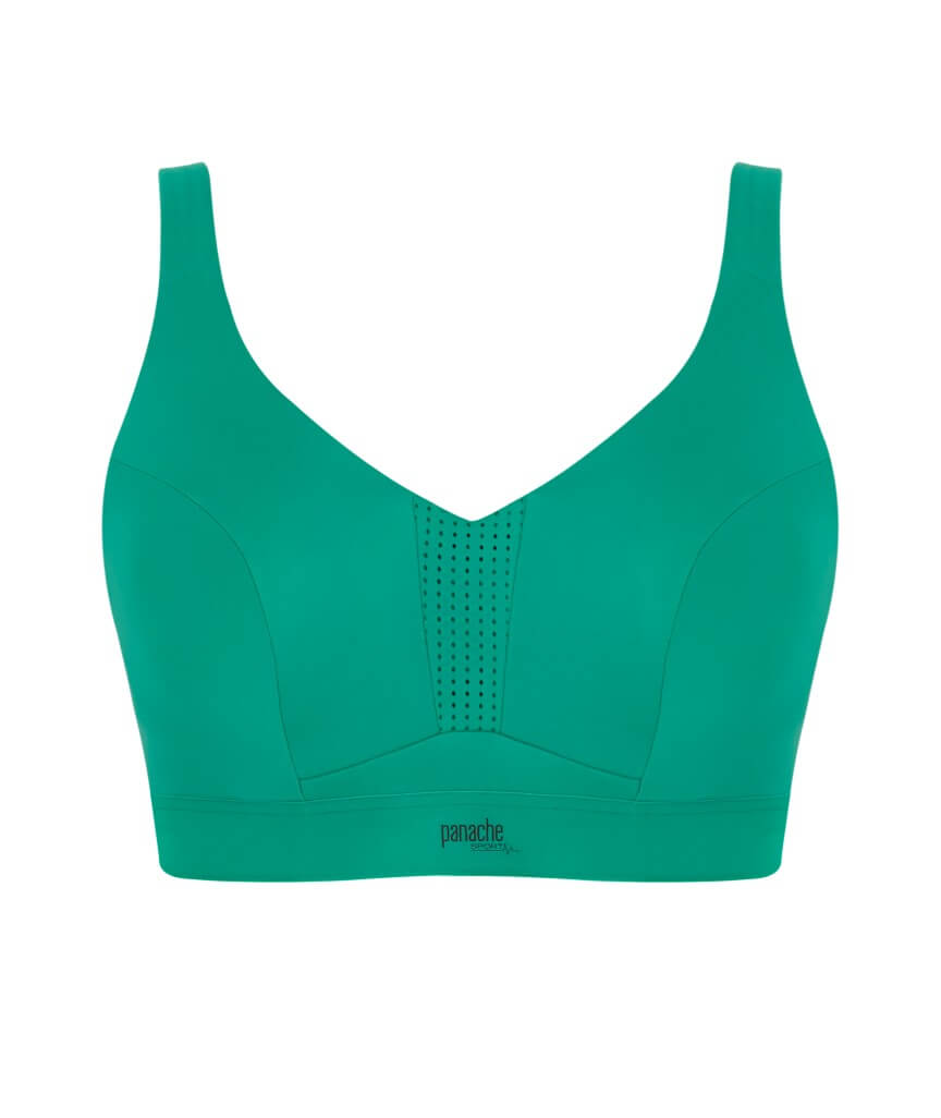Panache Sport Endurance Ultra Perform Non Padded Underwire Sports Bra - Green