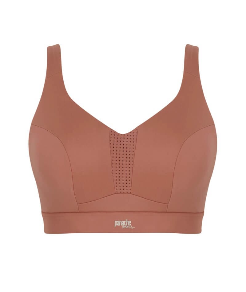 Panache Sport Endurance Ultra Perform Non Padded Underwire Sports Bra - Sienna Rose Bras 