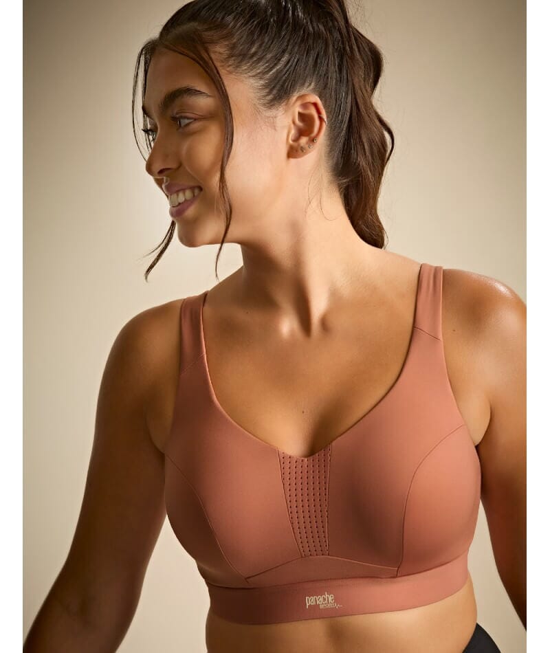 Panache Sport Endurance Ultra Perform Non Padded Underwire Sports Bra - Sienna Rose Bras 