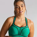 Panache Sport Power Underwired Sports Bra - Green