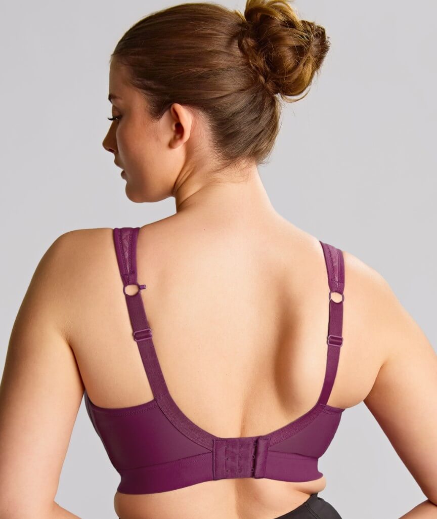 Panache Sport Boundless Wire-free Sports Bra - Berry/Chalk