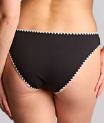 Panache Swimwear Aurora Classic Brief - Aurora Black/White