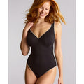 Panache Swimwear Aurora Lara Plunge One Piece Swimsuit - Aurora Black/White