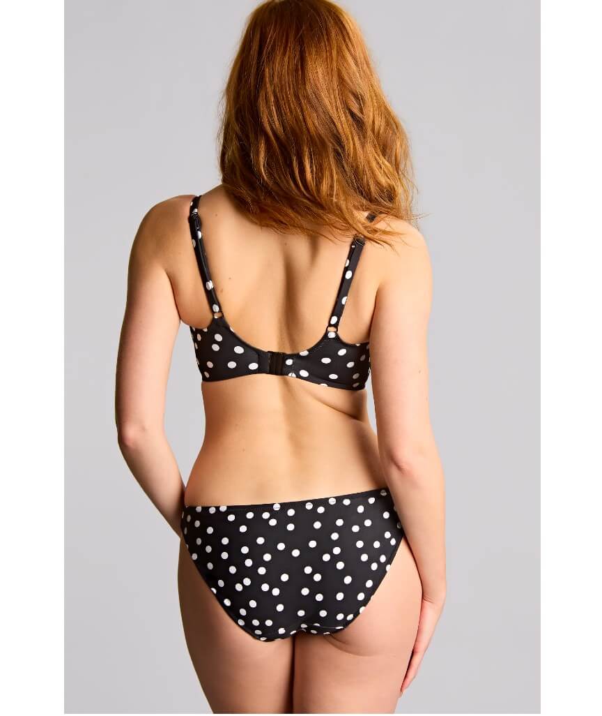 Panache Swimwear Florence Balcony Underwired Bikini Top- Polka Dot Print