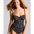 Panache Swimwear Isabella Polka Dot Balcony One Piece Swimsuit - Polka Dot Print
