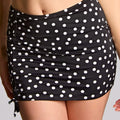 Panache Swimwear Polka Dot Skirted Brief - Polka Dot Print