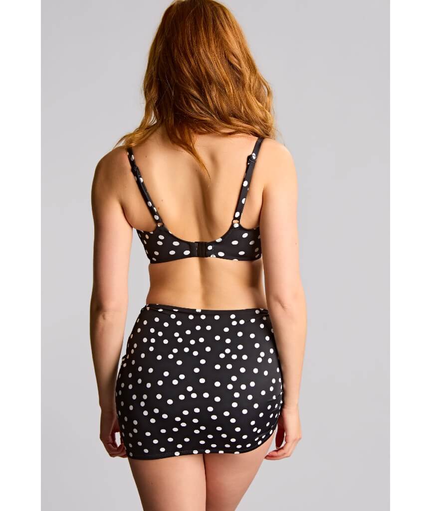 Panache Swimwear Polka Dot Skirted Brief - Polka Dot Print
