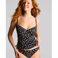 Panache Swimwear Sienna Balcony Underwired Tankini - Polka Dot Print