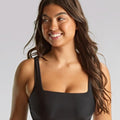 Panache Swimwear Signature Gina Underwire Square Neck Bikini Top - Black