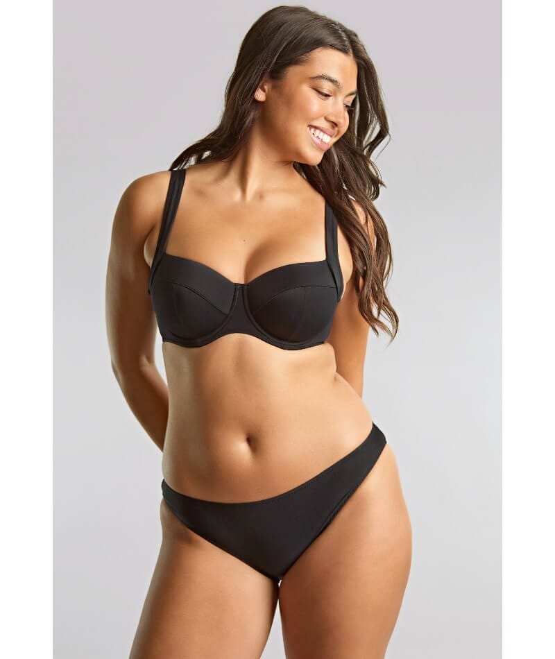 Panache Swimwear Signature Olivia Underwire Full Cup Bikini - Black Swim 