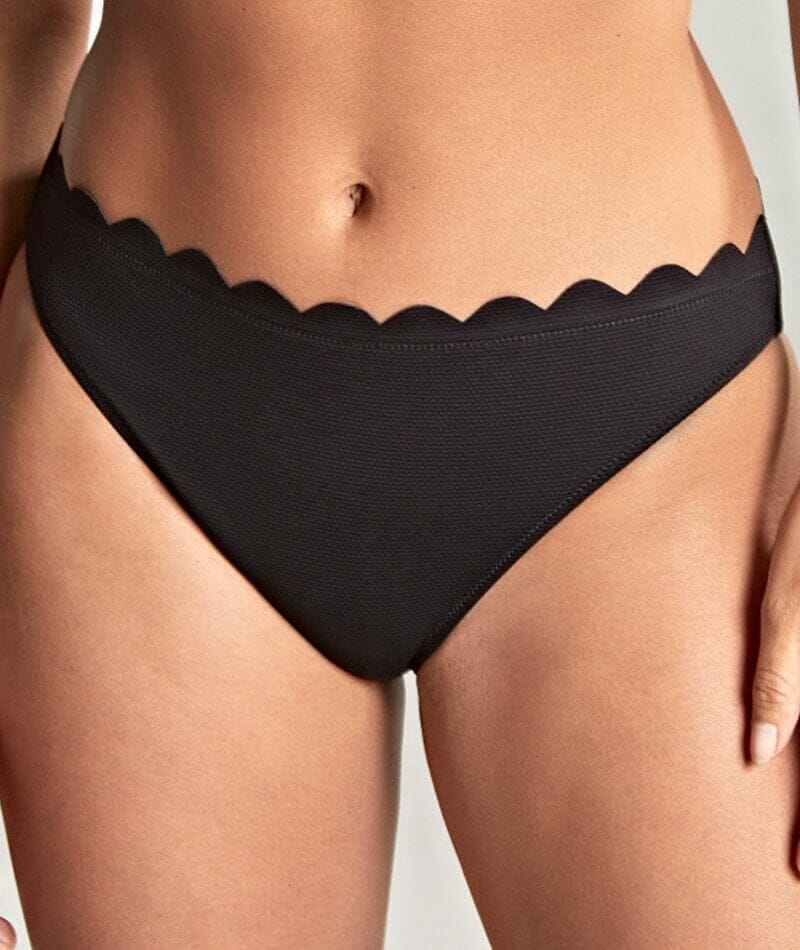 PANACHE - LAUREN BRAZILIAN BIKINI BRIEF IN BLACK - Anon Lingerie PANACHE - LAUREN BRAZILIAN BIKINI BRIEF IN BLACK - Anon Lingerie