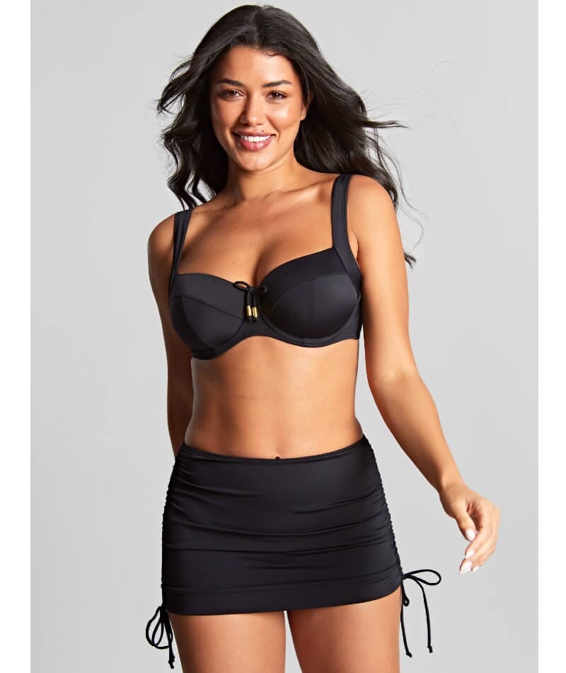 Panache Swimwear Anya Riva Balconnet Underwired Bikini - Black Swim 