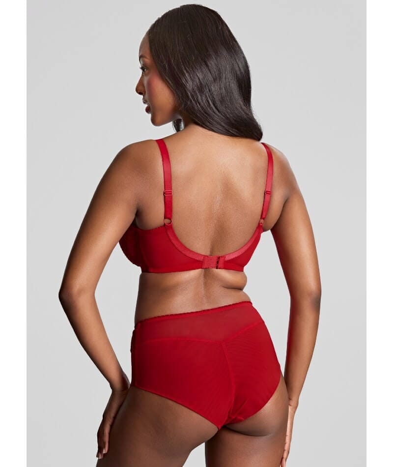 Panache Tango Lace Balconnet Underwire Bra - Scarlet Bras 