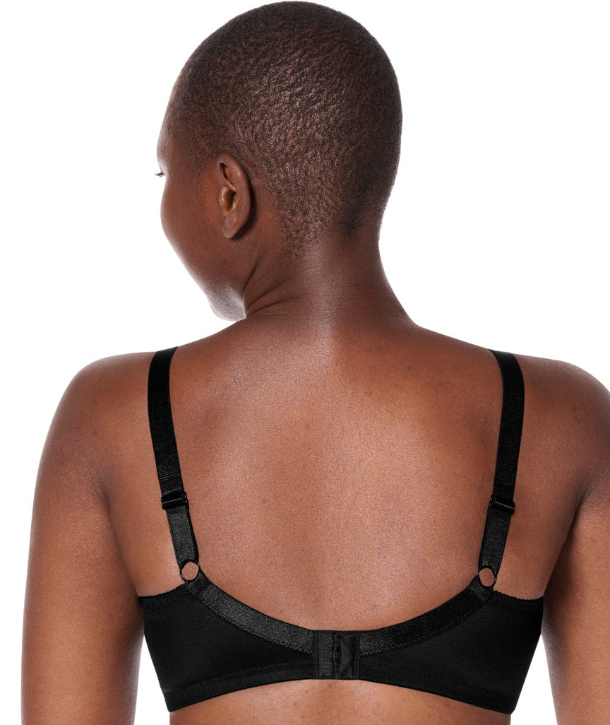 Amoena Nancy Wire-Free Bra - Black