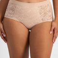 Playtex Ultralight Lace Full Brief - Nude