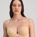 Pleasure State My Fit Smooth 200% Boost Push Up Plunge Bra - Frappe