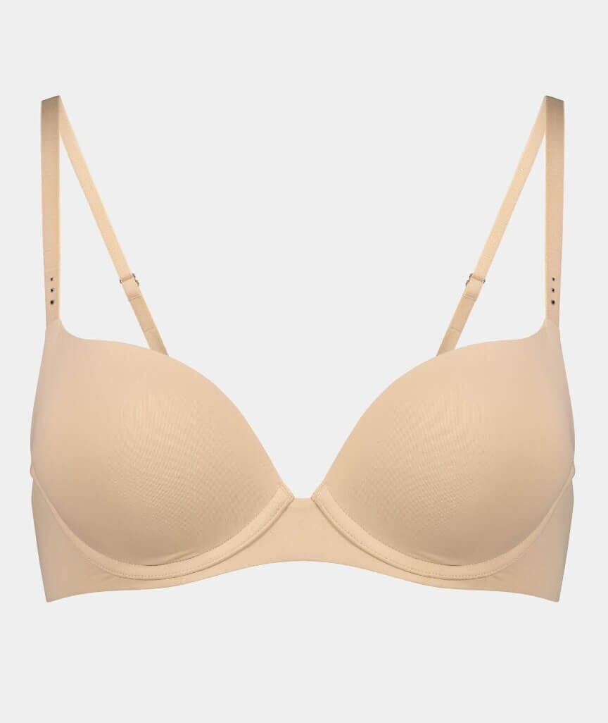 Pleasure State My Fit Smooth 200% Boost Push Up Plunge Bra - Frappe Bras 