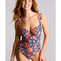 Panache Swimwear Monica Liliflora Balconnet Underwire One Piece Swimsuit - Liliflora Print