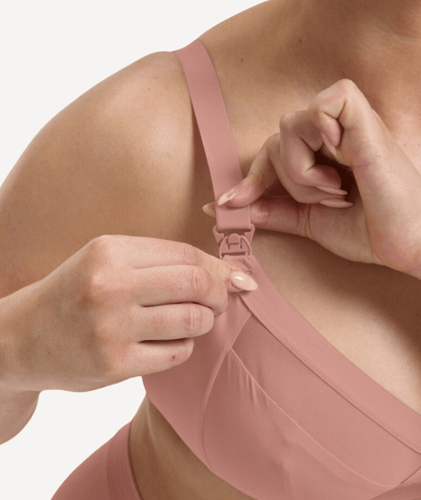 Nala Maternity Support Wirefree Bralette - Desert Dust