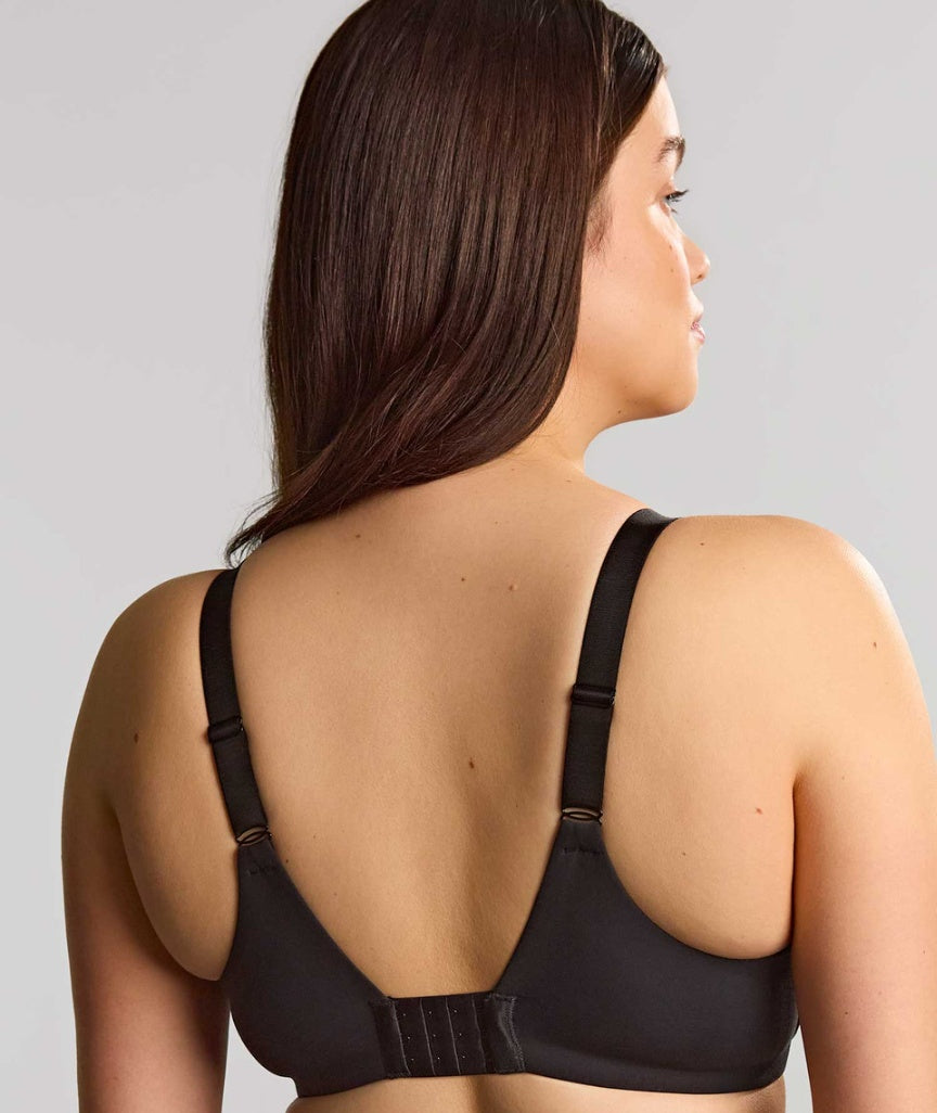 Panache Dream Comfort Full Cup Underwired Bra - Black