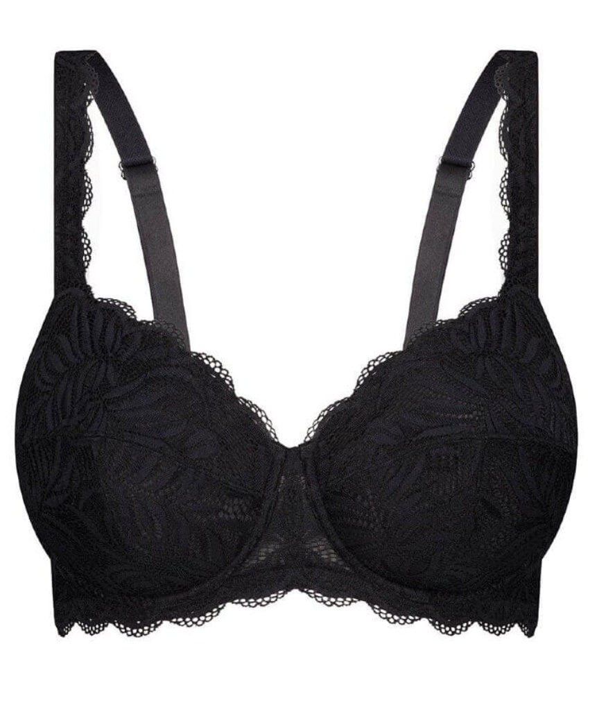 Triumph Essential Lace Balconette Bra - Black