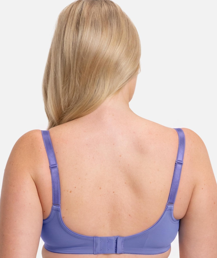 Triumph Embroidered Minimizer Bra - Jacaranda