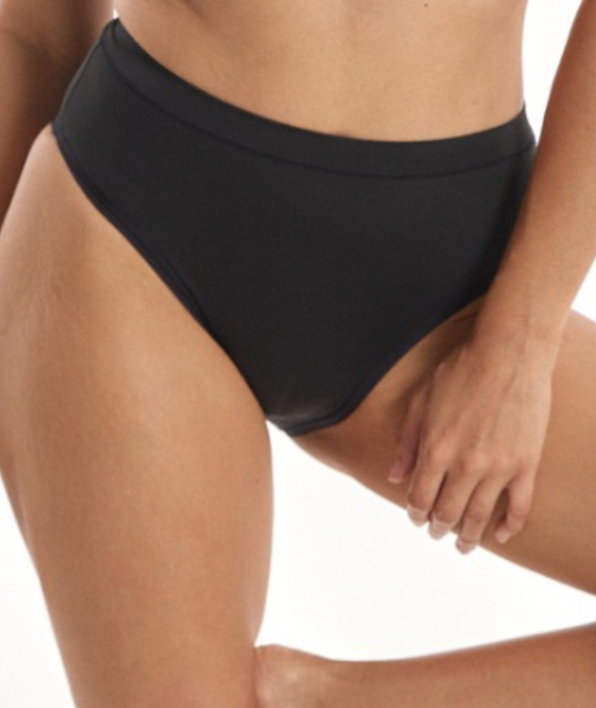 Nala Bio High Waist Brief - Licorice