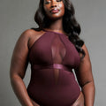 Scantilly Swerve Wire-free Bodysuit - Mulberry Purple