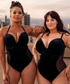 Scantilly Icon Plunge Strapless Padded Bodysuit - Black Bodysuits & Basques