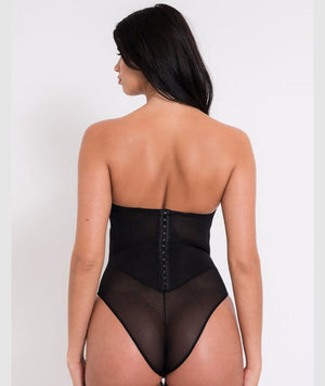 Scantilly Icon Plunge Strapless Padded Bodysuit - Black Bodysuits & Basques 