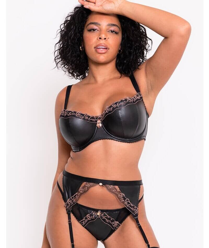 Scantilly Key to My Heart Padded Half Cup Bra Rouge – Curvy Kate UK