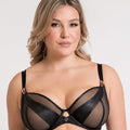Scantilly Suspense Plunge Bra - Black