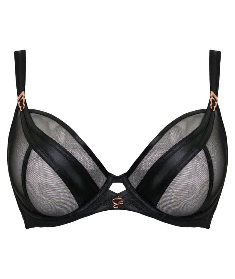 Scantilly Suspense Plunge Bra - Black Bras 