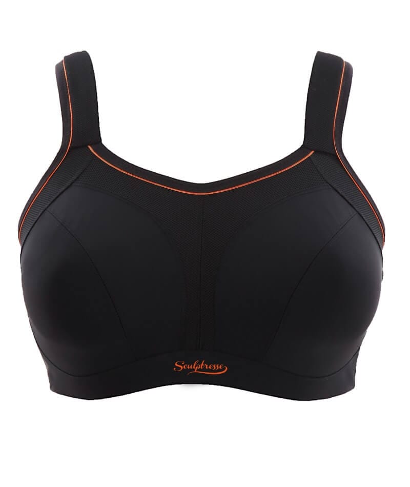 Sculptresse Activate Non Padded Underwired Sports Bra - Black Bras 