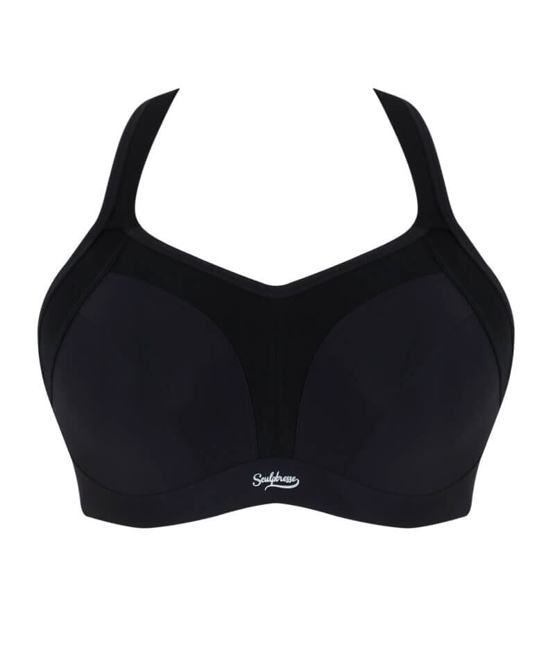 Sculptresse Activate Non Padded Underwired Sports Bra - Black Bras 