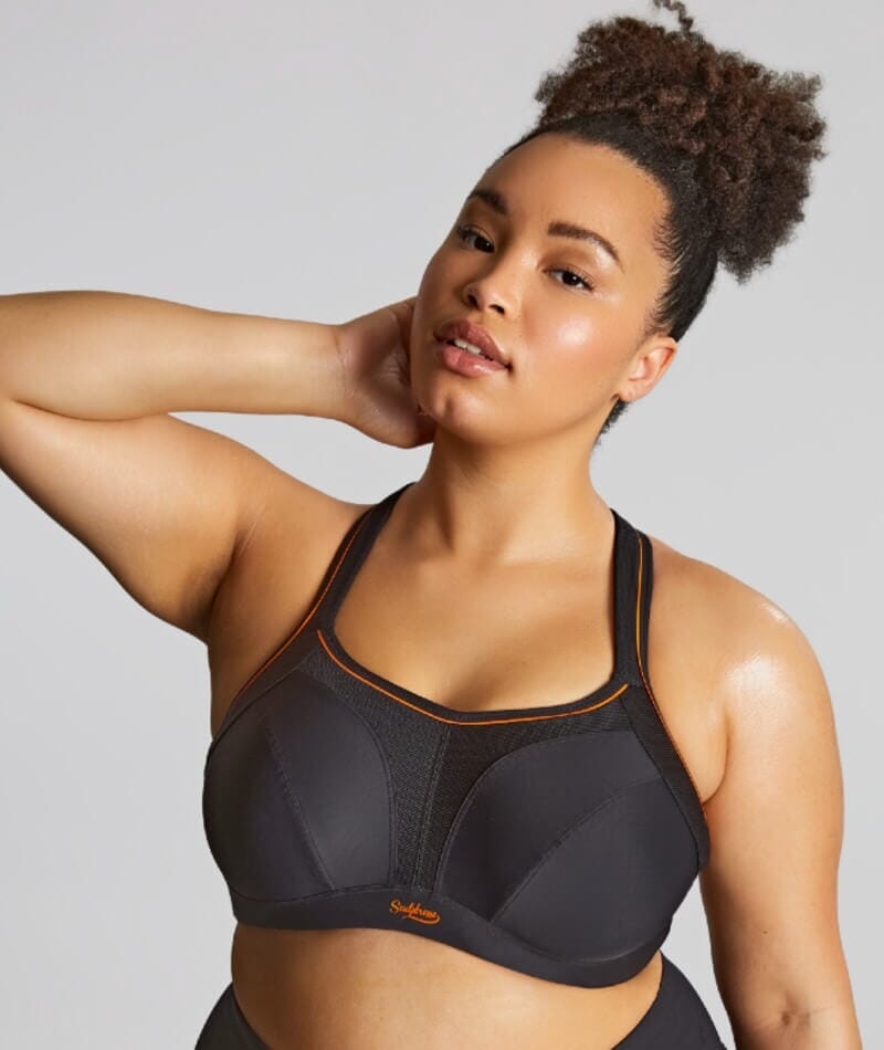 Sculptresse Activate Non Padded Underwired Sports Bra - Black Bras 