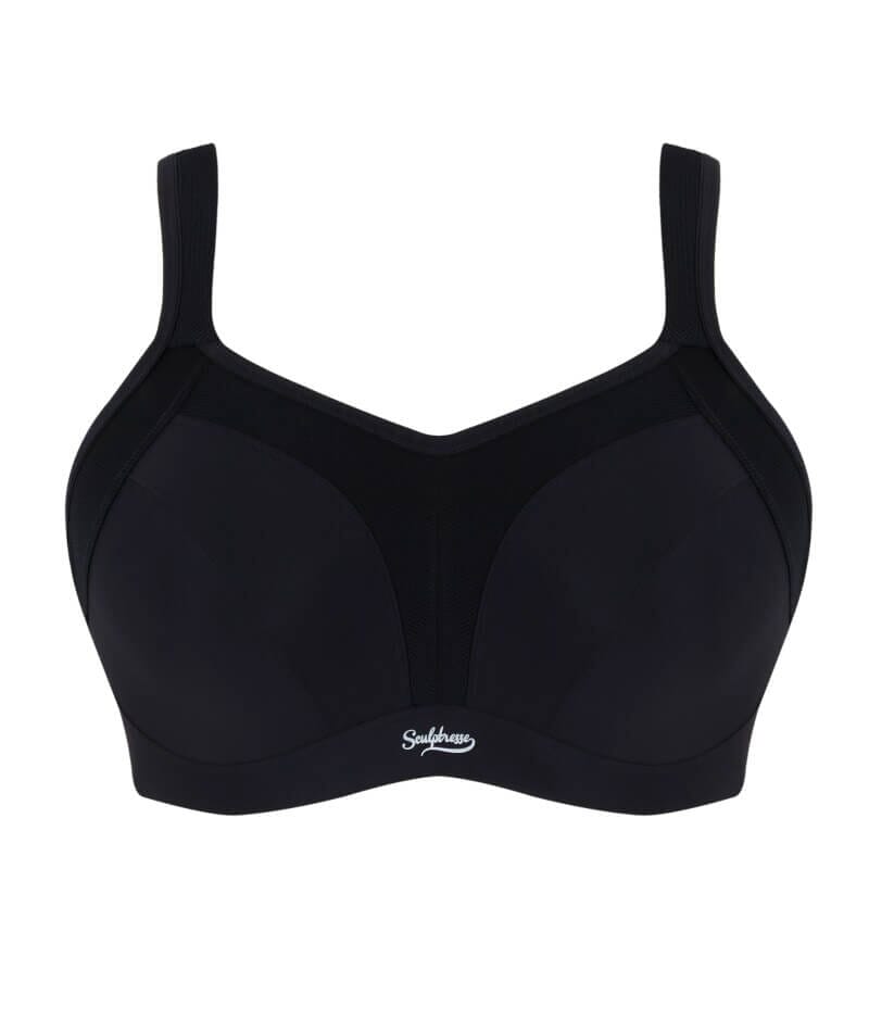 Sculptresse Activate Non Padded Underwired Sports Bra - Black Bras 