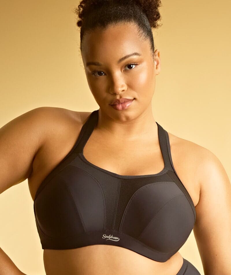 Sculptresse Activate Non Padded Underwired Sports Bra - Black Bras 
