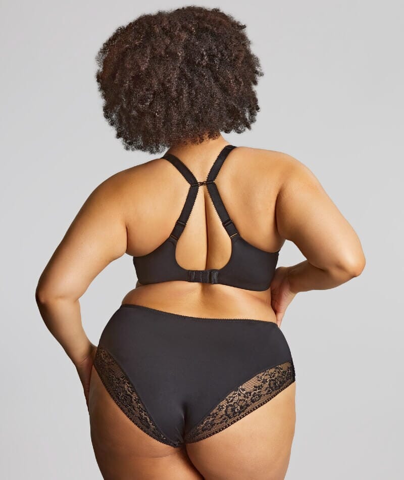 Sculptresse Roxie Plunge Underwired Bra - Black Bras 